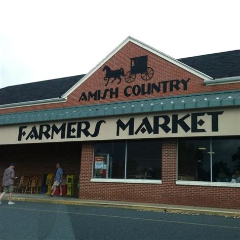 Amish Country Farmer's Market. 101 Marlboro Ave, Easton, MD 21601. Phone: 410-763-8002. Open Thurs-Sat. Dutch Country Farmers Market. 701 N. Broad St Middletown, DE 19709. Phone: 302-285-0862. Open Thurs-Sat. Westtown Amish Market. 1165 Wilmington Pike, West Chester, PA 19382.